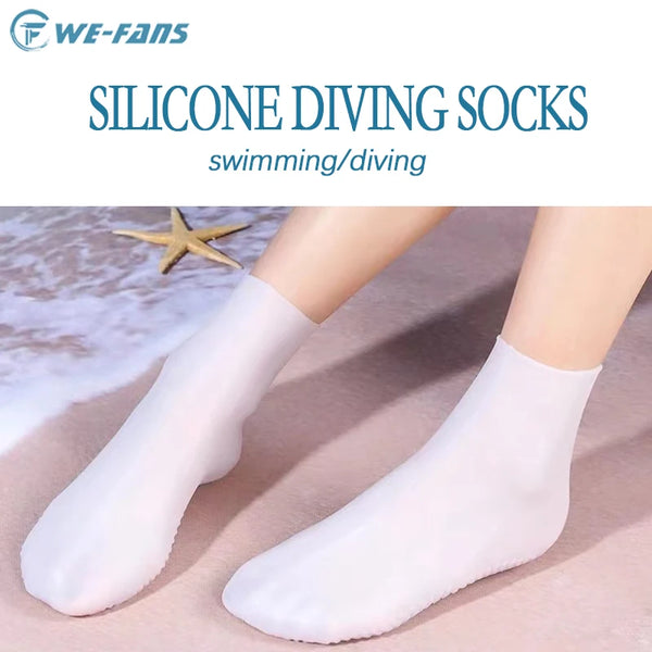 Water Proof Socks Silicone Scuba Free Diving Swimming Socks 3mm Warm Surfing Water Boots Shoes Beach Anti Slip Elastic Fin Sock